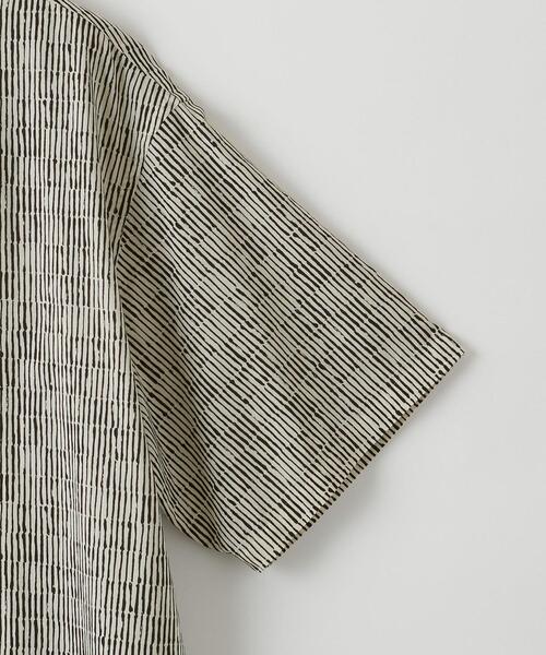 Steven Alan（スティーブンアラン）の「＜Steven Alan＞ TILE/PRNT REGULAR COLLAR SHORT SLEEVE SHIRT -LOOSE/シャツ（シャツ/ブラウス・メンズ・グレー/ナチュラル・M/XL/L/S）」の21枚目の写真