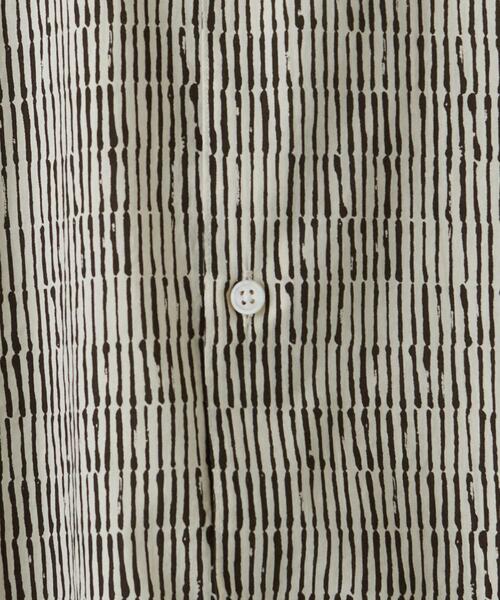 Steven Alan（スティーブンアラン）の「＜Steven Alan＞ TILE/PRNT REGULAR COLLAR SHORT SLEEVE SHIRT -LOOSE/シャツ（シャツ/ブラウス・メンズ・グレー/ナチュラル・M/XL/L/S）」の22枚目の写真