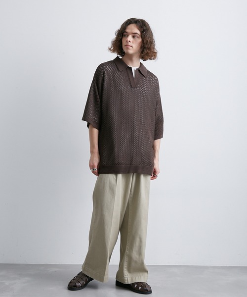 JUNRED（ジュンレッド）の「シンセティックレザーグルカサンダル（サンダル・メンズ・ダークブラウン/ブラック・S/M/L）」の15枚目の写真