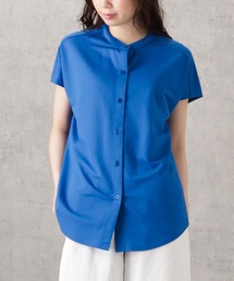 SARARI 冷感前開き半袖シャツ