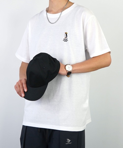 GGD SELECT(ジージーディー セレクト)の「soar outdoorwear 刺繍Tシャツ(Tシャツ/カットソー・メンズ・グリーン/インディゴブルー/ブラック/ホワイト/その他3/その他1/その他2/その他4・M/L/LL)」の11枚目の写真