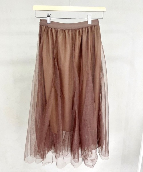 セール】チュールエアリーフレアスカート（スカート）｜United store