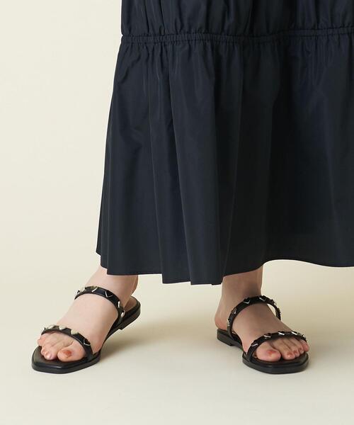 ODETTE E ODILE（オデットエオディール）の「【WEB限定】ハートライン サンダル10●（サンダル・レディース・ホワイト/ブラック/レッド/ゴールド/ケリー・S/M/L）」の11枚目の写真