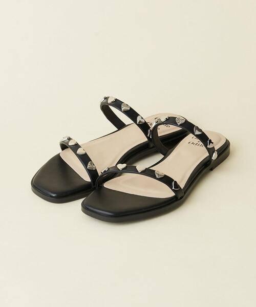 ODETTE E ODILE（オデットエオディール）の「【WEB限定】ハートライン サンダル10●（サンダル・レディース・ホワイト/ブラック/レッド/ゴールド/ケリー・S/M/L）」の17枚目の写真