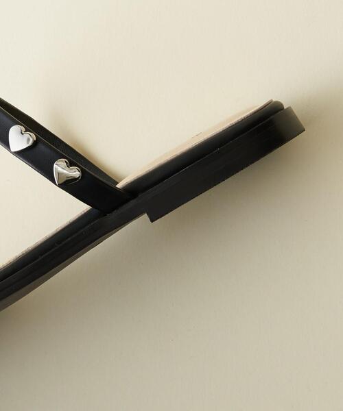 ODETTE E ODILE（オデットエオディール）の「【WEB限定】ハートライン サンダル10●（サンダル・レディース・ホワイト/ブラック/レッド/ゴールド/ケリー・S/M/L）」の22枚目の写真