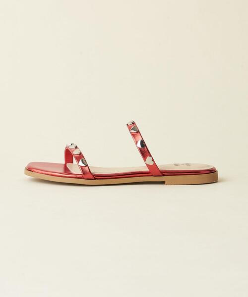 ODETTE E ODILE（オデットエオディール）の「【WEB限定】ハートライン サンダル10●（サンダル・レディース・ホワイト/ブラック/レッド/ゴールド/ケリー・S/M/L）」の20枚目の写真