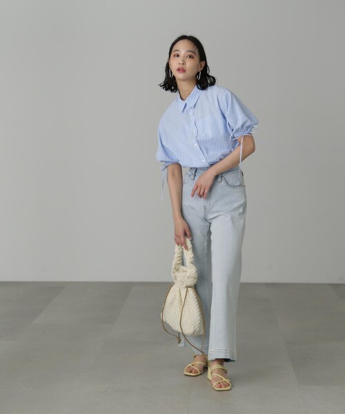 FREE'S MART(フリーズマート)の「【Sシリーズ対応】◇ベーシックワイドデニムパンツ(デニムパンツ・レディース・ブルー系その他3/ブルー系その他/ダークネイビー・X-SMALL/MEDIUM/SMALL)」の16枚目の写真