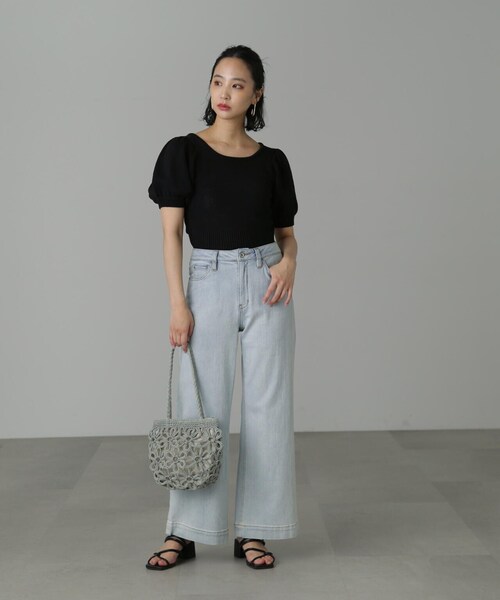 FREE'S MART(フリーズマート)の「【Sシリーズ対応】◇ベーシックワイドデニムパンツ(デニムパンツ・レディース・ブルー系その他3/ブルー系その他/ダークネイビー・X-SMALL/MEDIUM/SMALL)」の17枚目の写真