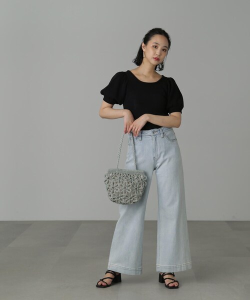 FREE'S MART(フリーズマート)の「【Sシリーズ対応】◇ベーシックワイドデニムパンツ(デニムパンツ・レディース・ブルー系その他3/ブルー系その他/ダークネイビー・X-SMALL/MEDIUM/SMALL)」の19枚目の写真