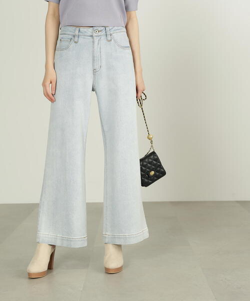 FREE'S MART(フリーズマート)の「【Sシリーズ対応】◇ベーシックワイドデニムパンツ(デニムパンツ・レディース・ブルー系その他3/ブルー系その他/ダークネイビー・X-SMALL/MEDIUM/SMALL)」の21枚目の写真