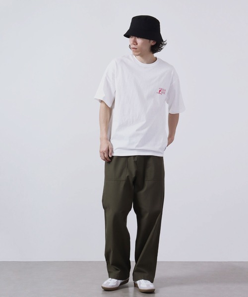 Toucan Surfing(トゥーカンサーフィン)の「Toucan Surfing 天竺 バックプリント Tシャツ(Tシャツ/カットソー・メンズ・ネイビー/グリーン/チャコールグレー/ホワイト・M/L/LL)」の9枚目の写真