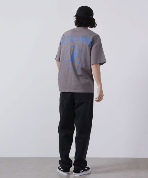 Toucan Surfing(トゥーカンサーフィン)の「Toucan Surfing 天竺 バックプリント Tシャツ(Tシャツ/カットソー・メンズ・ネイビー/グリーン/チャコールグレー/ホワイト・M/L/LL)」の15枚目の写真