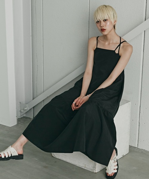 ROSE BUD（ローズバッド）の「ギャザーキャミワンピース（ワンピース