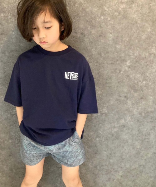 THE CASUAL（カジュアル）の「水陸両用　NEVSURFハーフパンツ（水着・キッズ・ダークネイビー/グリーン系その他/グレー系/ネイビー系/ネイビー系1/ブラック系/ブラック/グリーン系その他2/ブルー系/グリーン系/ダークパープル/ブルー系その他・150cm/130cm/160cm/140cm/110cm/120cm）」の4枚目の写真