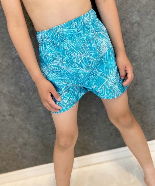 THE CASUAL（カジュアル）の「水陸両用　NEVSURFハーフパンツ（水着・キッズ・ダークネイビー/グリーン系その他/グレー系/ネイビー系/ネイビー系1/ブラック系/ブラック/グリーン系その他2/ブルー系/グリーン系/ダークパープル/ブルー系その他・150cm/130cm/160cm/140cm/110cm/120cm）」の6枚目の写真