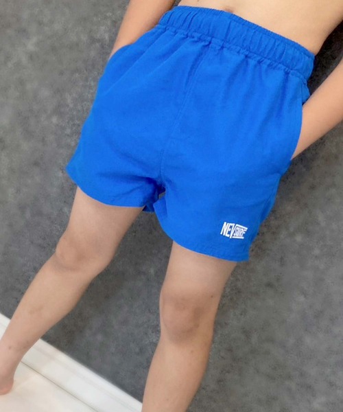 THE CASUAL（カジュアル）の「水陸両用　NEVSURFハーフパンツ（水着・キッズ・ダークネイビー/グリーン系その他/グレー系/ネイビー系/ネイビー系1/ブラック系/ブラック/グリーン系その他2/ブルー系/グリーン系/ダークパープル/ブルー系その他・150cm/130cm/160cm/140cm/110cm/120cm）」の7枚目の写真