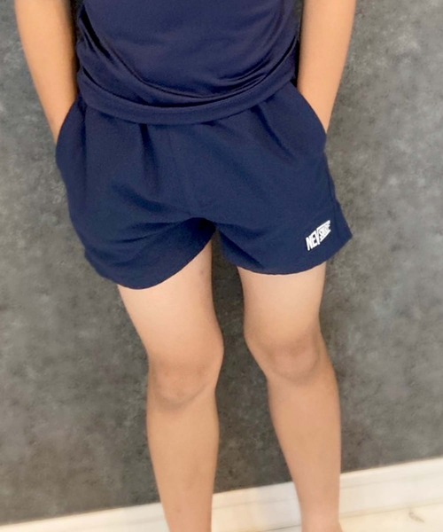 THE CASUAL（カジュアル）の「水陸両用　NEVSURFハーフパンツ（水着・キッズ・ダークネイビー/グリーン系その他/グレー系/ネイビー系/ネイビー系1/ブラック系/ブラック/グリーン系その他2/ブルー系/グリーン系/ダークパープル/ブルー系その他・150cm/130cm/160cm/140cm/110cm/120cm）」の8枚目の写真