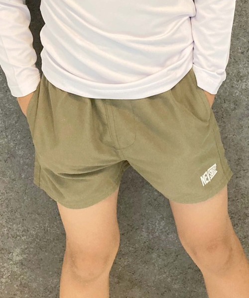 THE CASUAL（カジュアル）の「水陸両用　NEVSURFハーフパンツ（水着・キッズ・ダークネイビー/グリーン系その他/グレー系/ネイビー系/ネイビー系1/ブラック系/ブラック/グリーン系その他2/ブルー系/グリーン系/ダークパープル/ブルー系その他・150cm/130cm/160cm/140cm/110cm/120cm）」の5枚目の写真
