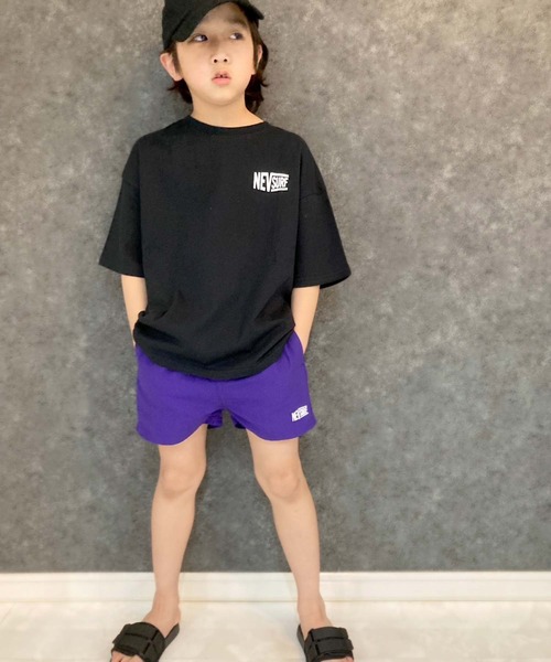 THE CASUAL（カジュアル）の「水陸両用　NEVSURFハーフパンツ（水着・キッズ・ダークネイビー/グリーン系その他/グレー系/ネイビー系/ネイビー系1/ブラック系/ブラック/グリーン系その他2/ブルー系/グリーン系/ダークパープル/ブルー系その他・150cm/130cm/160cm/140cm/110cm/120cm）」の12枚目の写真