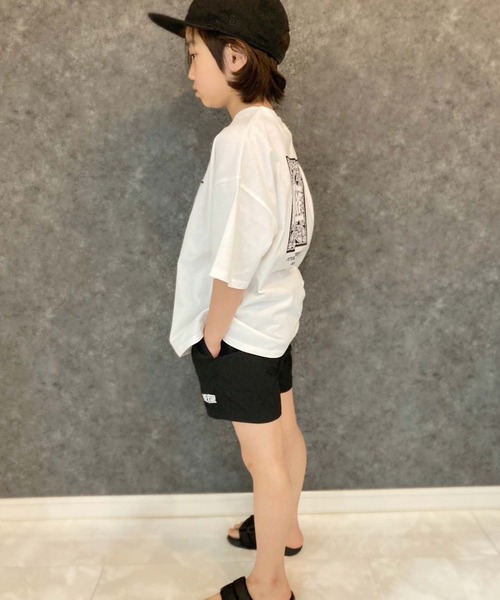 THE CASUAL（カジュアル）の「水陸両用　NEVSURFハーフパンツ（水着・キッズ・ダークネイビー/グリーン系その他/グレー系/ネイビー系/ネイビー系1/ブラック系/ブラック/グリーン系その他2/ブルー系/グリーン系/ダークパープル/ブルー系その他・150cm/130cm/160cm/140cm/110cm/120cm）」の13枚目の写真