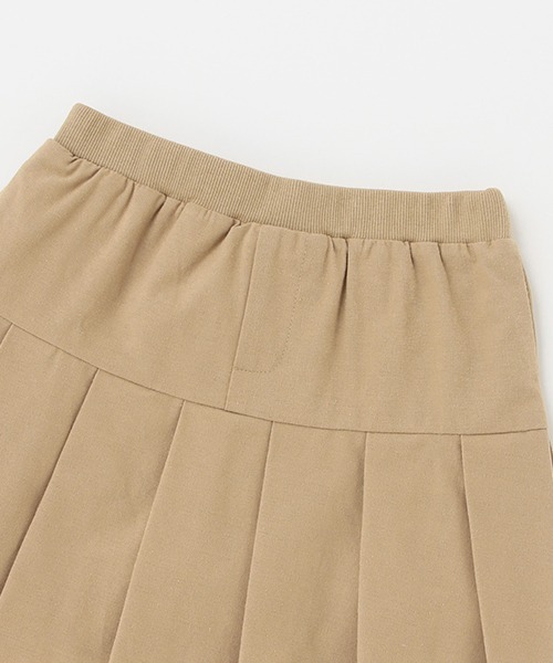 petit main(プティマイン)の「【リンク】プリーツスカパン(キッズ)(スカート・キッズ・ベージュ/ブラック/サックスブルー/オフホワイト・100cm/120cm/110cm/130cm/80cm/90cm)」の6枚目の写真