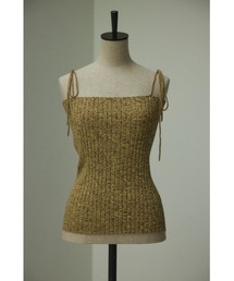 BLACK BY MOUSSY | melange rib knit camisole(メランジリブニットキャミソール)(キャミソール)