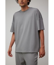 リップルクルーネックTシャツ