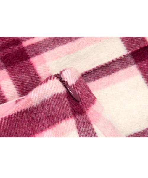A BATHING APE（アベイシングエイプ）の「CHECK PLEATED SKIRT L