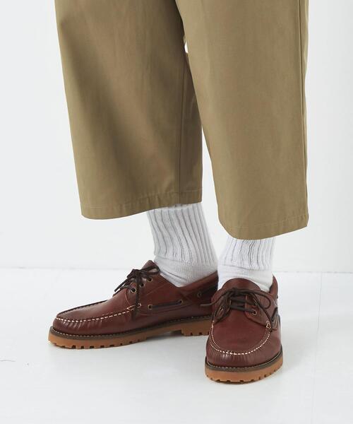 green label relaxing(グリーンレーベルリラクシング)の「【WEB限定】<GLR or>ワイド ストレート 8分丈 クロップドパンツ(チノパンツ・メンズ・ブラック/オリーブ/ベージュ・M/S/L)」の18枚目の写真