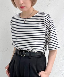 apres jour mignon | アソートボーダーTシャツ【ZOZOTOWN限定アイテム】(Tシャツ/カットソー)