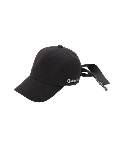 EATME（イートミー）の「EATMEロゴリボンキャップ（キャップ・レディース・ブラック・FREE）」の11枚目の写真