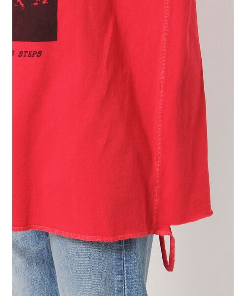 jouetie（ジュエティ）の「ダメージグランジロンT（Tシャツ/カットソー・レディース・ブラック/レッド/アイボリー・MEDIUM）」の12枚目の写真