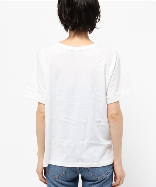 OUTLET（アウトレット）の「【CIAOPANIC TYPY】POCスパイスステッチTEE（Tシャツ/カットソー・レディース・サックスブルー/ホワイト・FREE）」の5枚目の写真