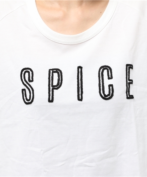OUTLET（アウトレット）の「【CIAOPANIC TYPY】POCスパイスステッチTEE（Tシャツ/カットソー・レディース・サックスブルー/ホワイト・FREE）」の10枚目の写真