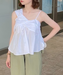 [ SHIORI × Isn't She? ] アシメデザインキャミソール