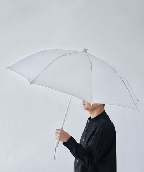 BRUNO（ブルーノ）の「FABRIC CANOPY（長傘・レディース・ブラック/ホワイト・ﾌﾘ-）」の5枚目の写真