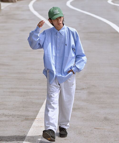 FFEIN（フェイン）の「【FFEIN(フェイン)】 裏起毛ベイカーパンツ/ スウェット ドローコード（スウェットパンツ・メンズ・ブラック/オフホワイト・MEDIUM/SMALL/LARGE）」の16枚目の写真