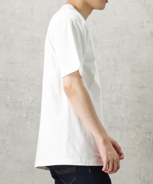 HANES（ヘインズ）の「【Hanes/ヘインズ】BEEFY-T (ビーフィーT) ショートスリーブTシャツ H5180（Tシャツ/カットソー・メンズ・ブラック/ホワイト/ネイビー/ダークグリーン/ヘザーグレー/ダークグレー・L/M/XL/S）」の15枚目の写真