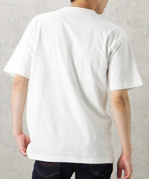HANES（ヘインズ）の「【Hanes/ヘインズ】BEEFY-T (ビーフィーT) ショートスリーブTシャツ H5180（Tシャツ/カットソー・メンズ・ブラック/ホワイト/ネイビー/ダークグリーン/ヘザーグレー/ダークグレー・L/M/XL/S）」の16枚目の写真
