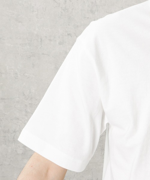 HANES（ヘインズ）の「【Hanes/ヘインズ】BEEFY-T (ビーフィーT) ショートスリーブTシャツ H5180（Tシャツ/カットソー・メンズ・ブラック/ホワイト/ネイビー/ダークグリーン/ヘザーグレー/ダークグレー・L/M/XL/S）」の18枚目の写真