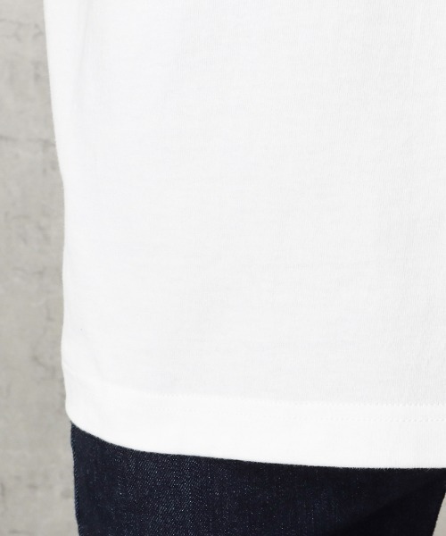 HANES（ヘインズ）の「【Hanes/ヘインズ】BEEFY-T (ビーフィーT) ショートスリーブTシャツ H5180（Tシャツ/カットソー・メンズ・ブラック/ホワイト/ネイビー/ダークグリーン/ヘザーグレー/ダークグレー・L/M/XL/S）」の19枚目の写真