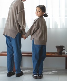 pairmanon | 【ママとおそろい】モックネック ハンドステッチ ニット(ニット/セーター)