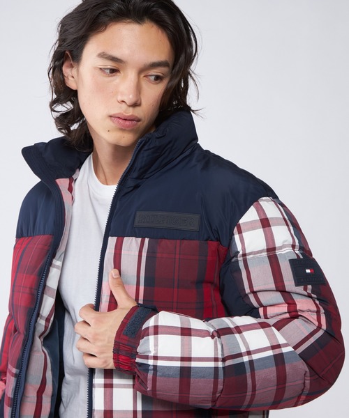 TOMMY HILFIGER（トミーヒルフィガー）の「チェックパッファー 