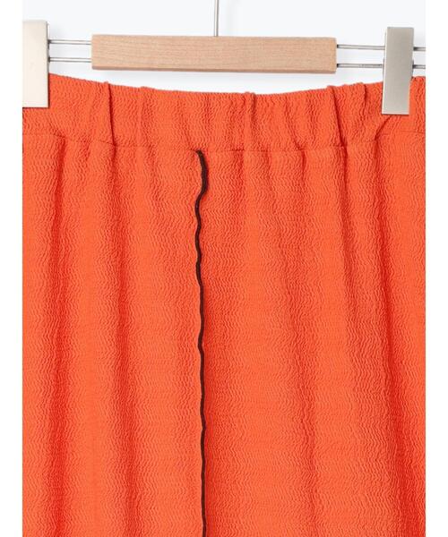 ehka sopo（エヘカソポ）の「配色メローカットスカート（スカート・レディース・ブラック/オレンジ/ブルー・F）」の8枚目の写真