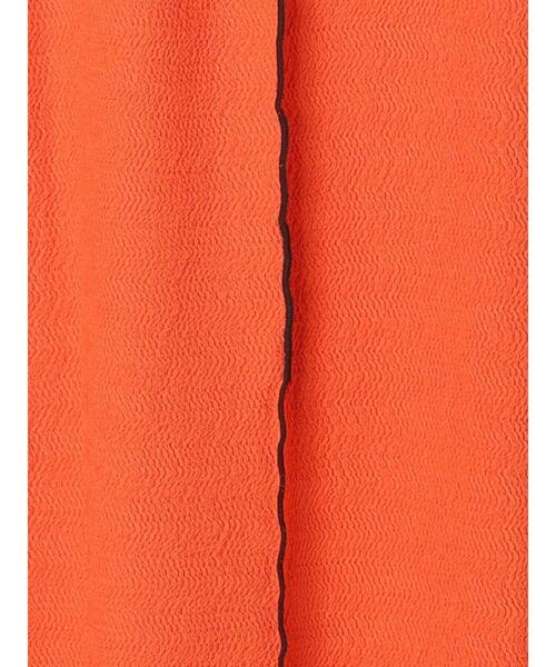 ehka sopo（エヘカソポ）の「配色メローカットスカート（スカート・レディース・ブラック/オレンジ/ブルー・F）」の4枚目の写真