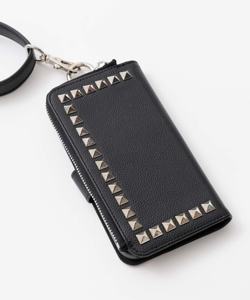 MAISON SPECIAL iPhone15用ケース メタリック 新品 未使用 MAISON SPECIAL スマホケース 「UNISEX」Studs iPhone Case for