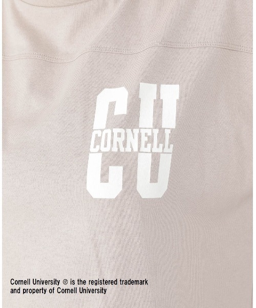 studio CLIP（スタディオクリップ）の「カレッジロゴコラボTシャツ（Tシャツ/カットソー・レディース・オフホワイト/ライトグレー/スモーク/ホワイト・FREE）」の13枚目の写真