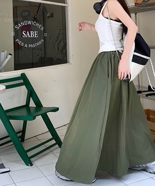 セール】ボリュームロングスカート（スカート）｜Doux Belle