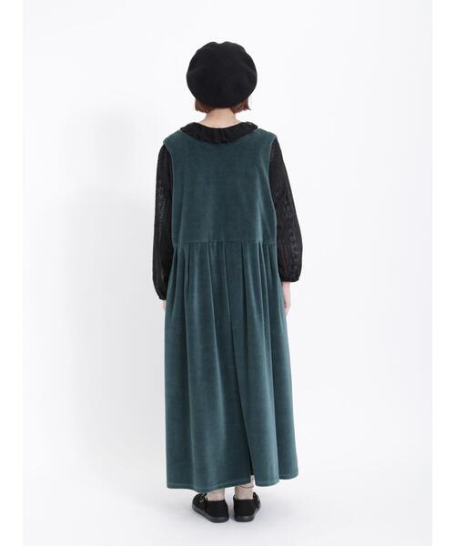 カットワーク刺繍前後着ノースリワンピース セール】 【WEB限定 Sサイズ】カットワーク刺繍前後着ノースリ