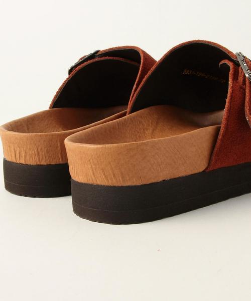 Another Edition（アナザーエディション）の「2バックルサンダル/AE 2Backl SNDL◆（サンダル・レディース・ブラウン/ベージュ・LARGE/MEDIUM/SMALL）」の8枚目の写真